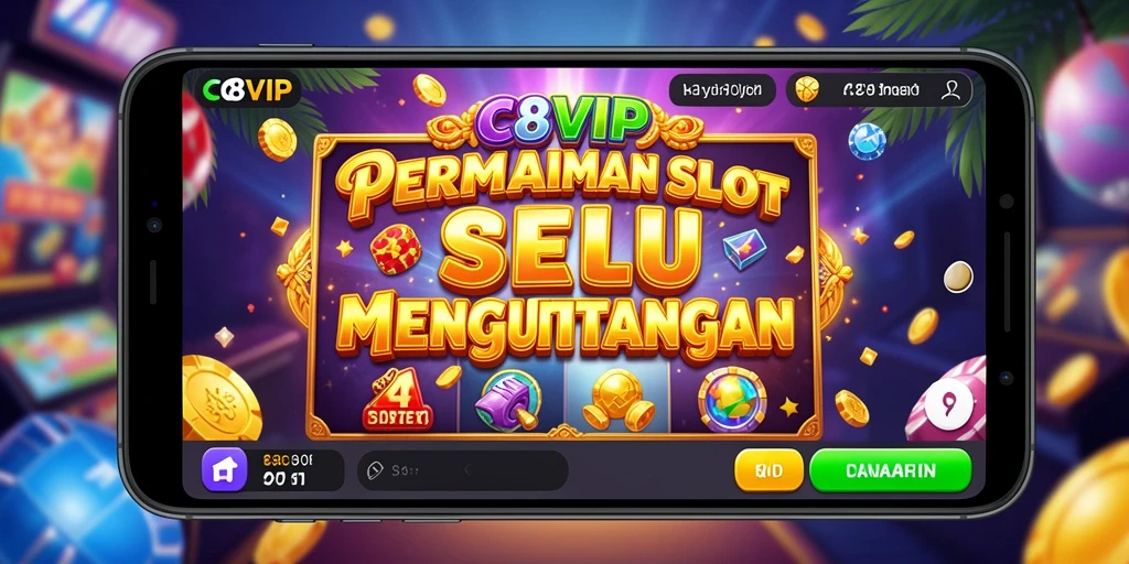 Gambaran bermain C8VIP dengan tampilan slot yang menawan.