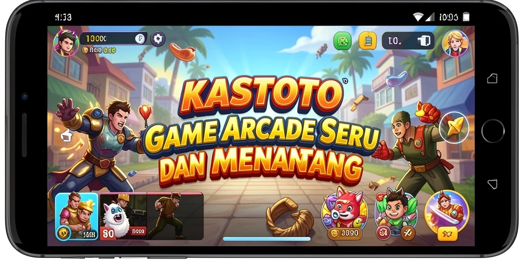 Gameplay seru dan penuh tantangan dalam KASTOTO